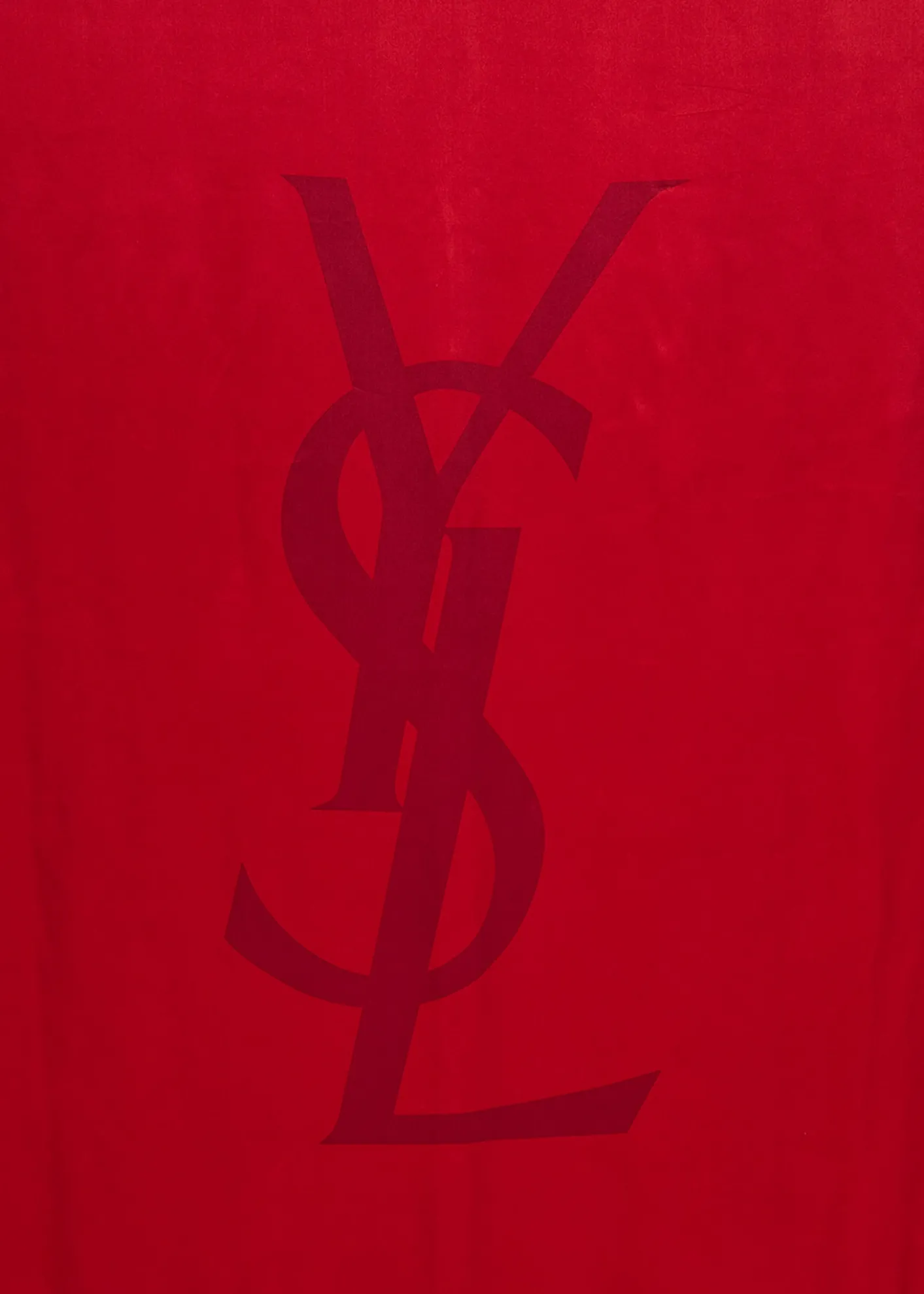 Saint LaurentCassandre Square Silk Scarf