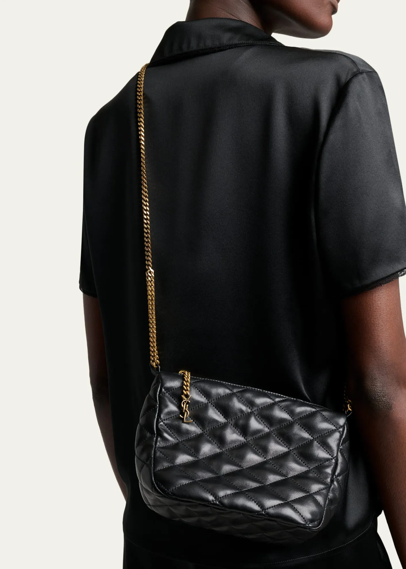 Saint LaurentCassandre YSL Quilted Leather Shoulder Bag