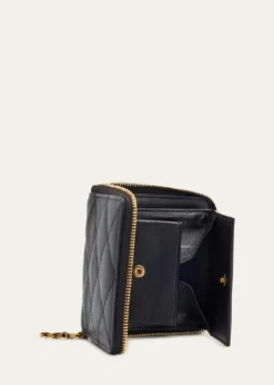 Saint LaurentCassandre YSL Quilted Leather Wallet