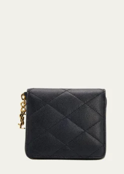 Saint LaurentCassandre YSL Quilted Leather Wallet