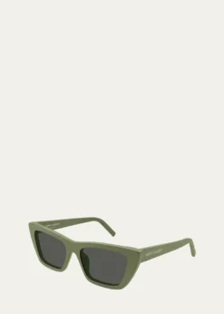 Saint LaurentCat-Eye Acetate Sunglasses