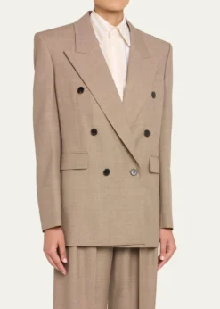 Saint LaurentDouble-Breasted Blazer