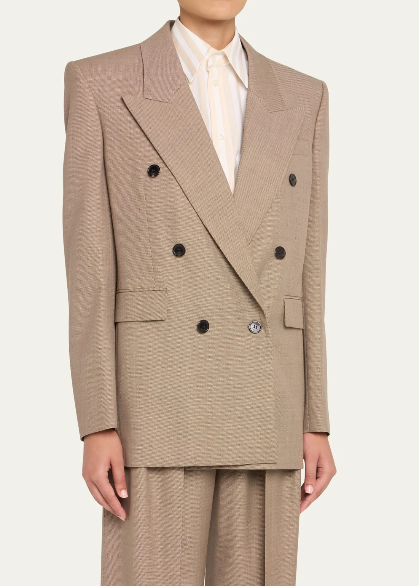 Saint LaurentDouble-Breasted Blazer