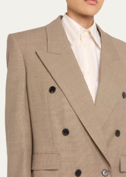 Saint LaurentDouble-Breasted Blazer