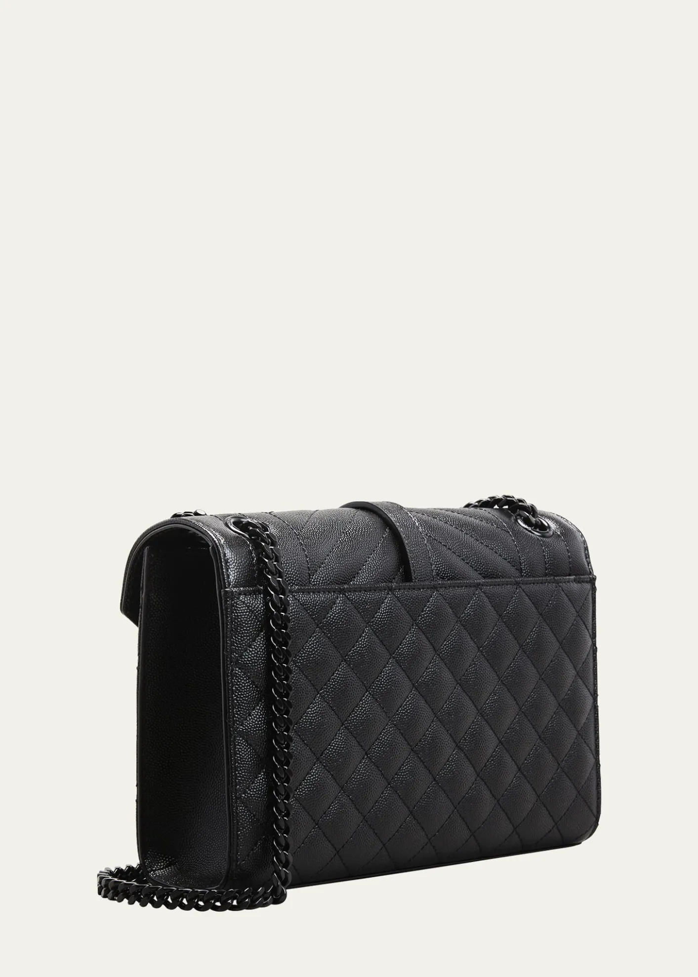 Saint LaurentEnvelope Triquilt Medium YSL Shoulder Bag in Grained Leather