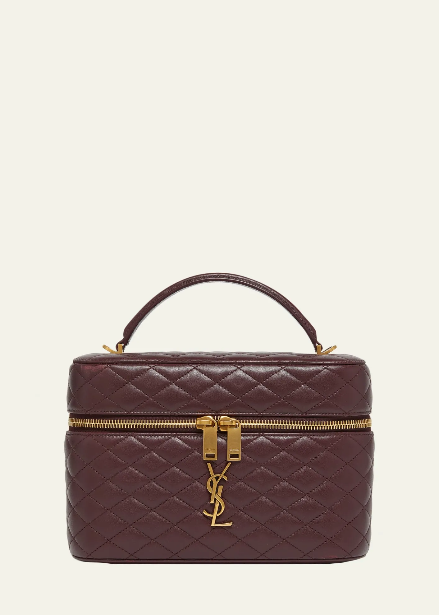 Saint LaurentGaby Large YSL Vanity Bag in Quilted Leather