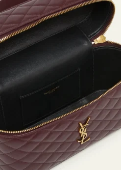 Saint LaurentGaby Large YSL Vanity Bag in Quilted Leather