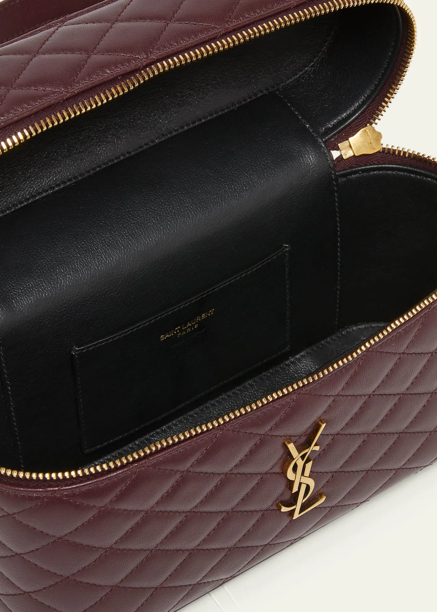Saint LaurentGaby Large YSL Vanity Bag in Quilted Leather