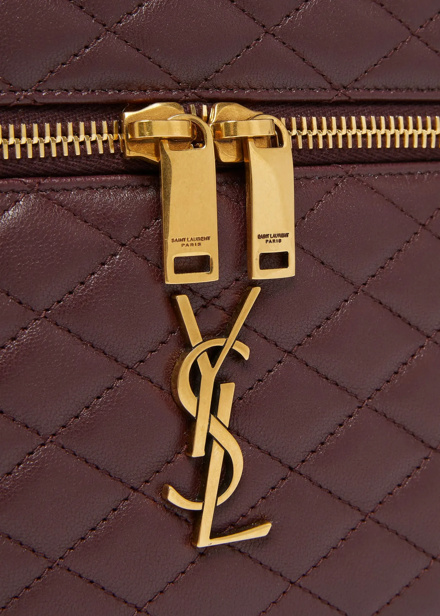 Saint LaurentGaby Large YSL Vanity Bag in Quilted Leather