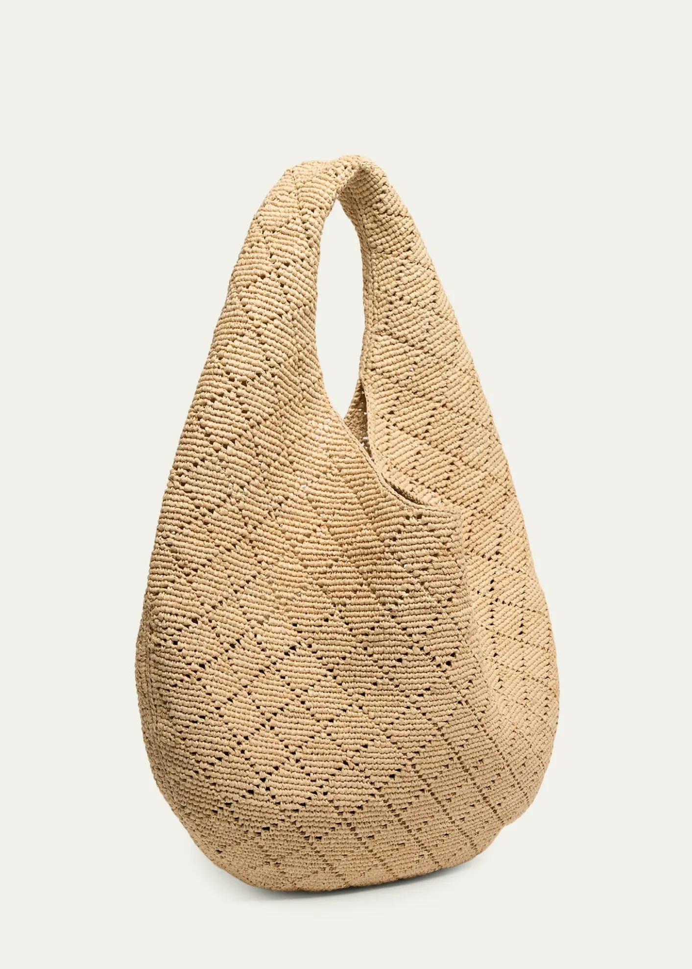 Saint LaurentIcare Hobo Bag in Raffia
