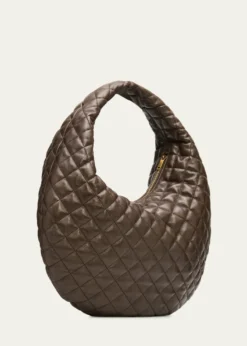 Saint LaurentIcare YSL Quilted Nappa Leather Hobo Bag