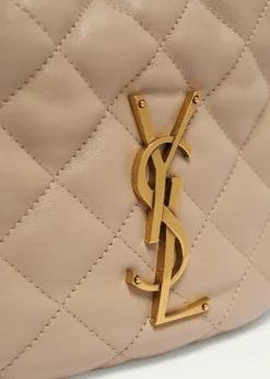 Saint LaurentIcarino Baby YSL Quilted Leather Hobo Bag
