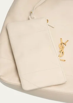 Saint LaurentJamie Large Pochon YSL Shoulder Bag in Quilted Lambskin Leather