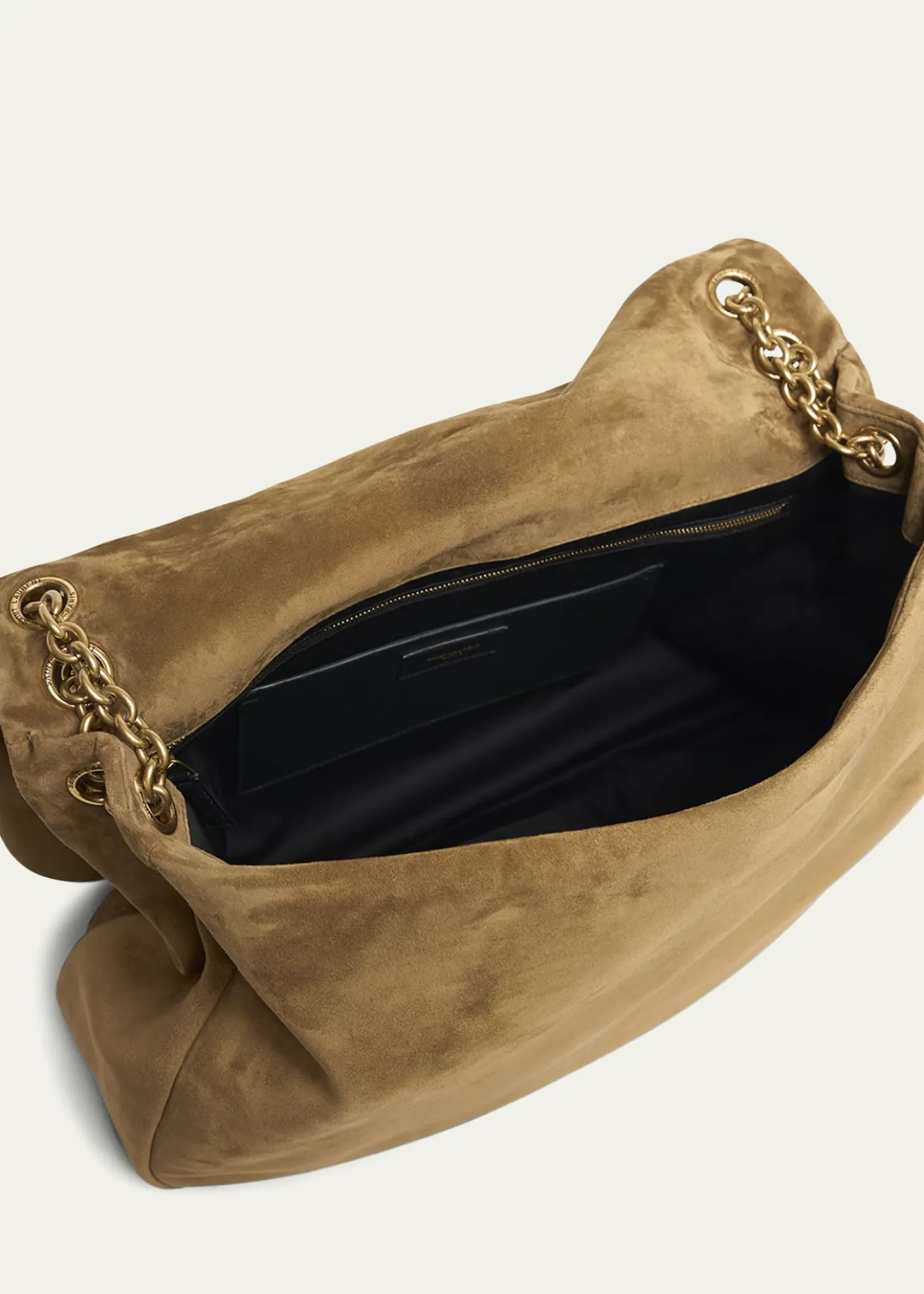 Saint LaurentJamie 4.3 Maxi YSL Shoulder Bag in Quilted Suede
