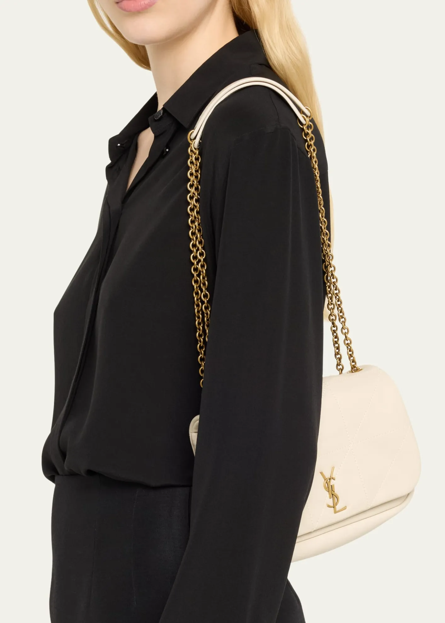 Saint LaurentJamie 4.3 Mini Patchwork Leather Shoulder Bag