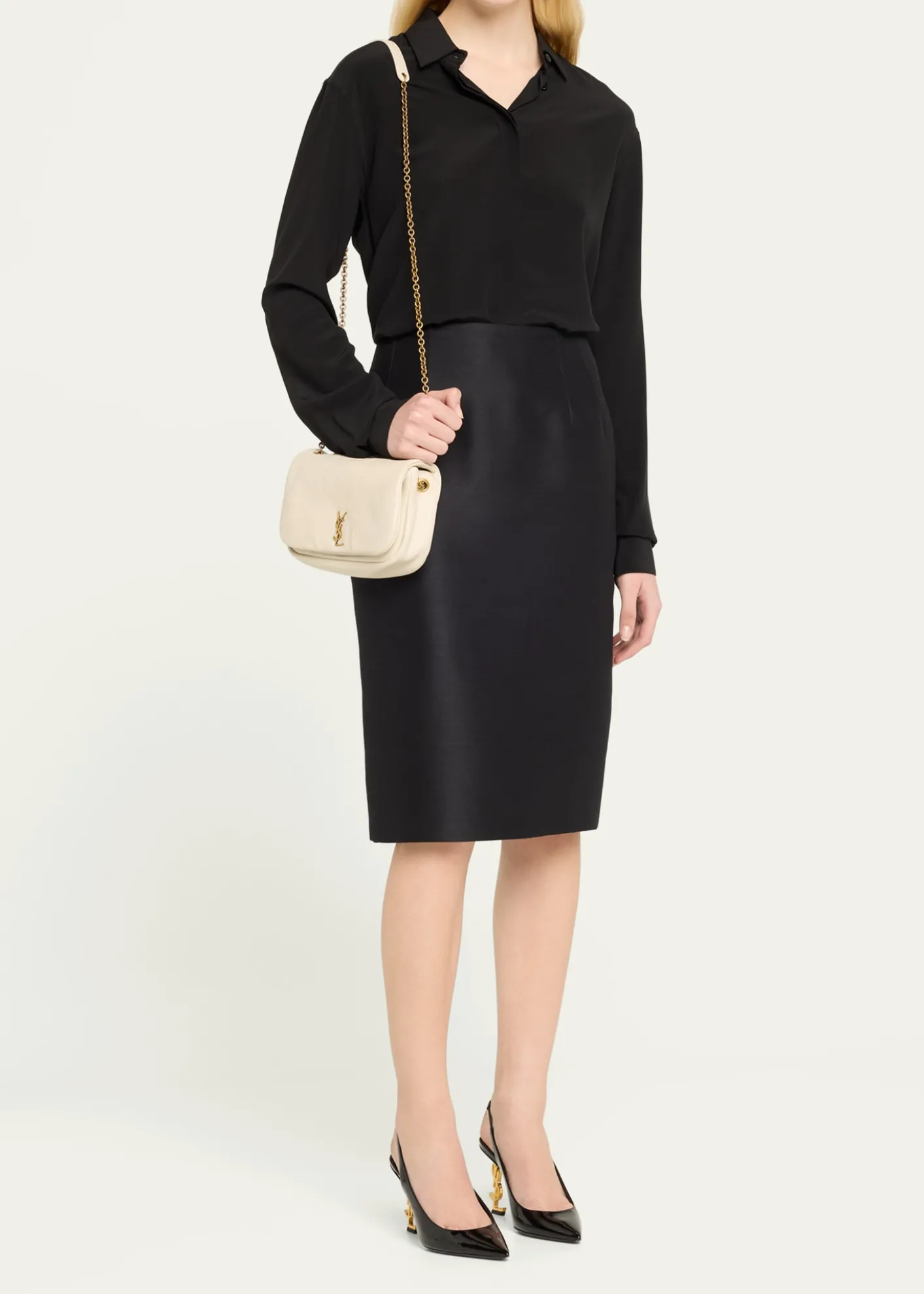 Saint LaurentJamie 4.3 Mini Patchwork Leather Shoulder Bag