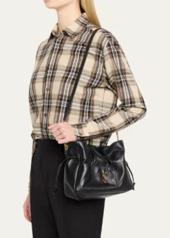 Saint LaurentJamie Mini YSL Quilted Leather Shoulder Bag