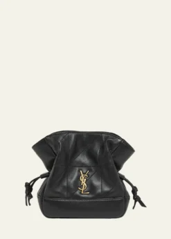 Saint LaurentJamie Mini YSL Quilted Leather Shoulder Bag