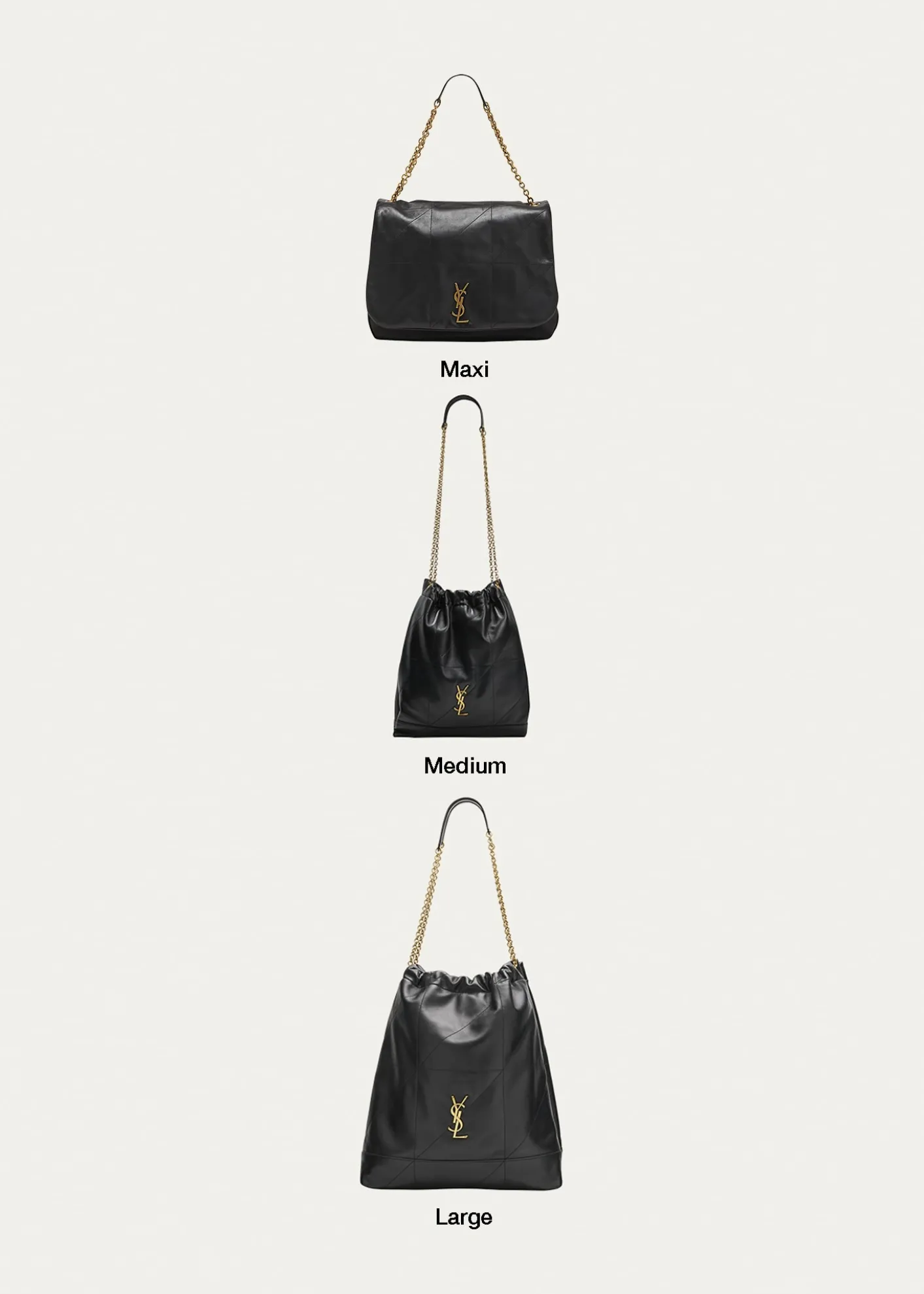 Saint LaurentJamie 4.3 Pochon YSL Shoulder Bag in Quilted Leather