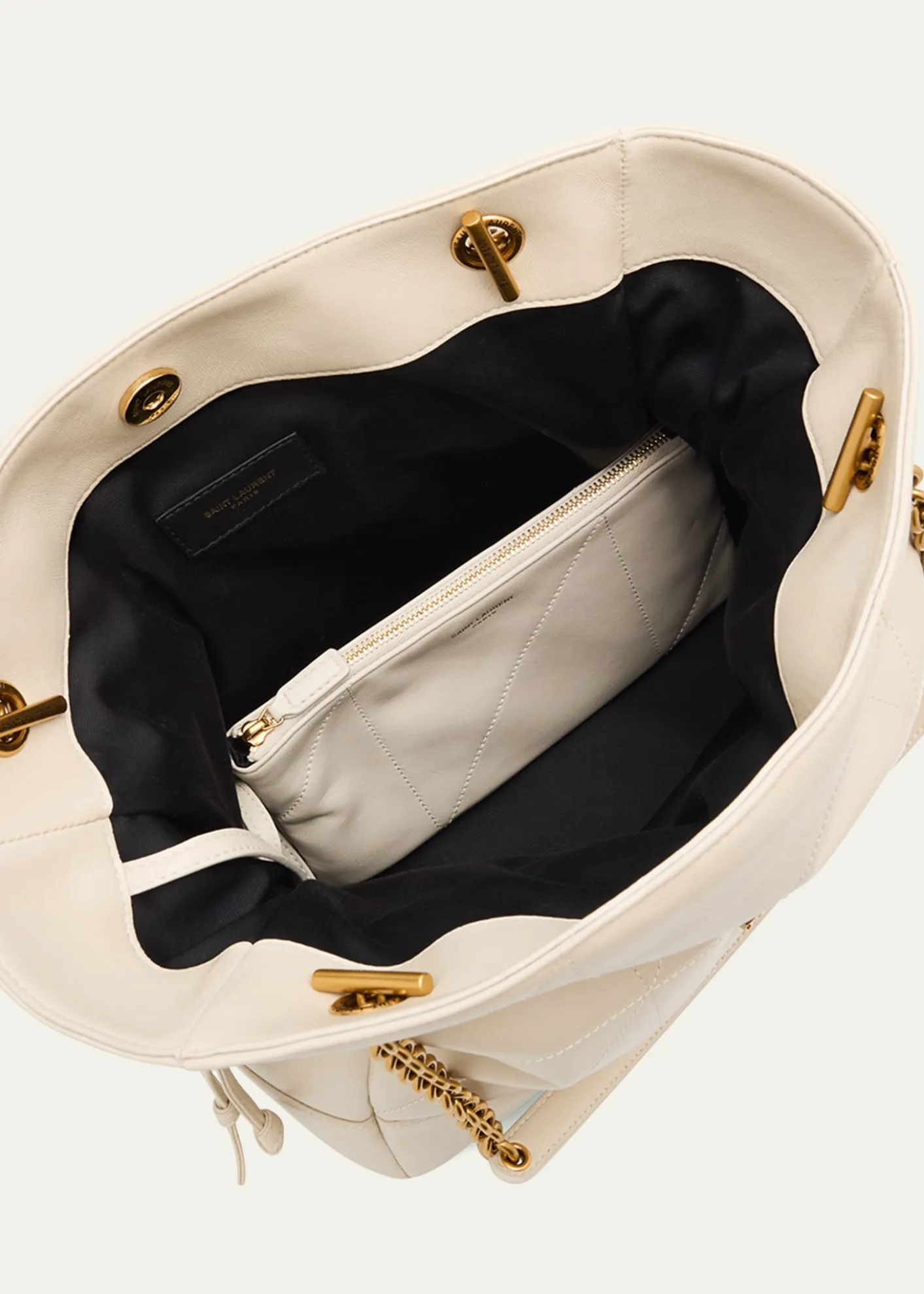Saint LaurentJamie 4.3 Small YSL Tote Bag in Quilted Leather