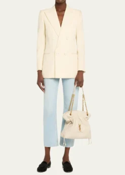 Saint LaurentJamie 4.3 Small YSL Tote Bag in Quilted Leather