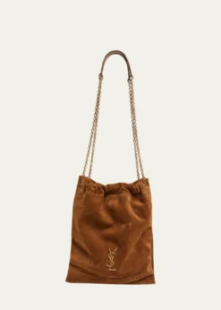Saint LaurentJamie 4.3 YSL Pochon Shoulder Bag in Suede