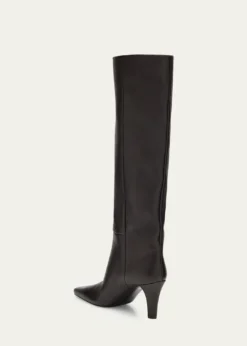 Saint LaurentJill Smooth Leather Knee-High Boots