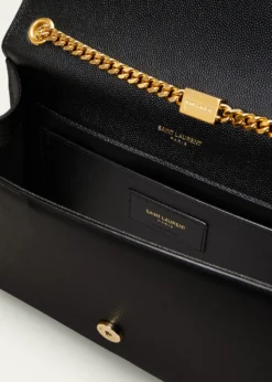 Saint LaurentKate Medium Tassel YSL Wallet on Chain in Grained Leather