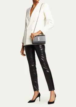 Saint LaurentKate Small YSL Crossbody Bag in Grained Leather