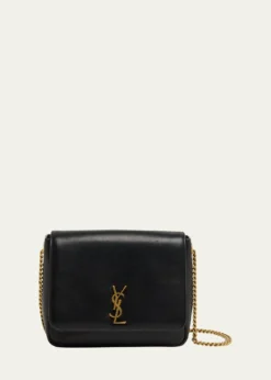 Saint LaurentKate YSL Flap Shoulder Bag in Leather