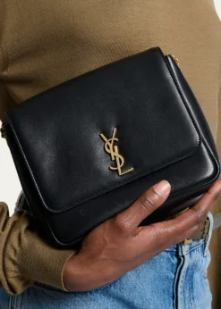 Saint LaurentKate YSL Flap Shoulder Bag in Leather