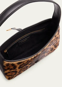 Saint LaurentLe 5 A 7 Shoulder Bag in Leopard-Print Calf Hair