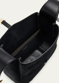 Saint LaurentLe 5 A 7 Small Shoulder Bag in Trimmed Calf Hair
