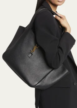 Saint LaurentLe 5 À 7 Bea Cabas YSL Tote Bag in Supple Leather