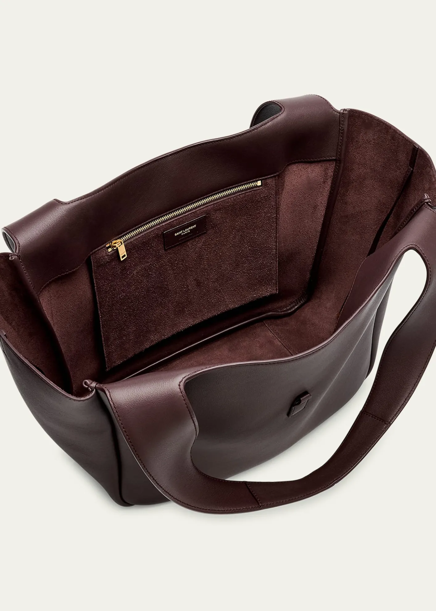 Saint LaurentLe 5 À 7 Bea YSL Tote Bag in Calfskin Leather