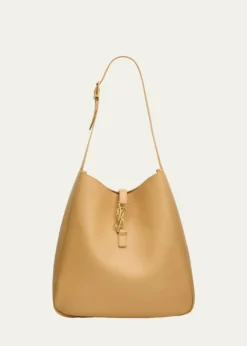 Saint LaurentLe 5 À 7 Large YSL Shoulder Bag in Grain Leather