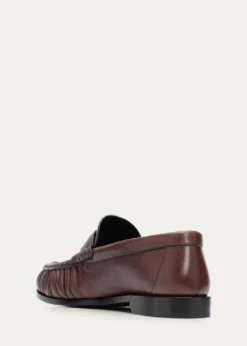 Saint LaurentLe Leather YSL Penny Loafers