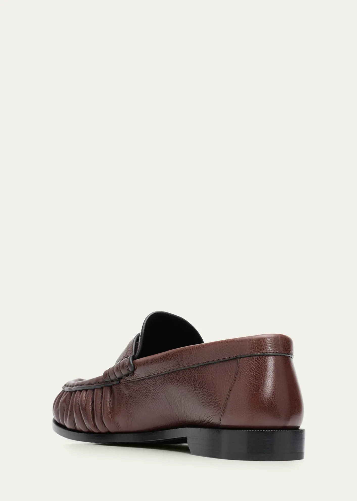 Saint LaurentLe Leather YSL Penny Loafers