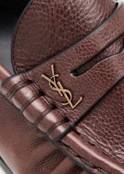 Saint LaurentLe Leather YSL Penny Loafers