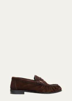 Saint LaurentLe Suede YSL Penny Loafers