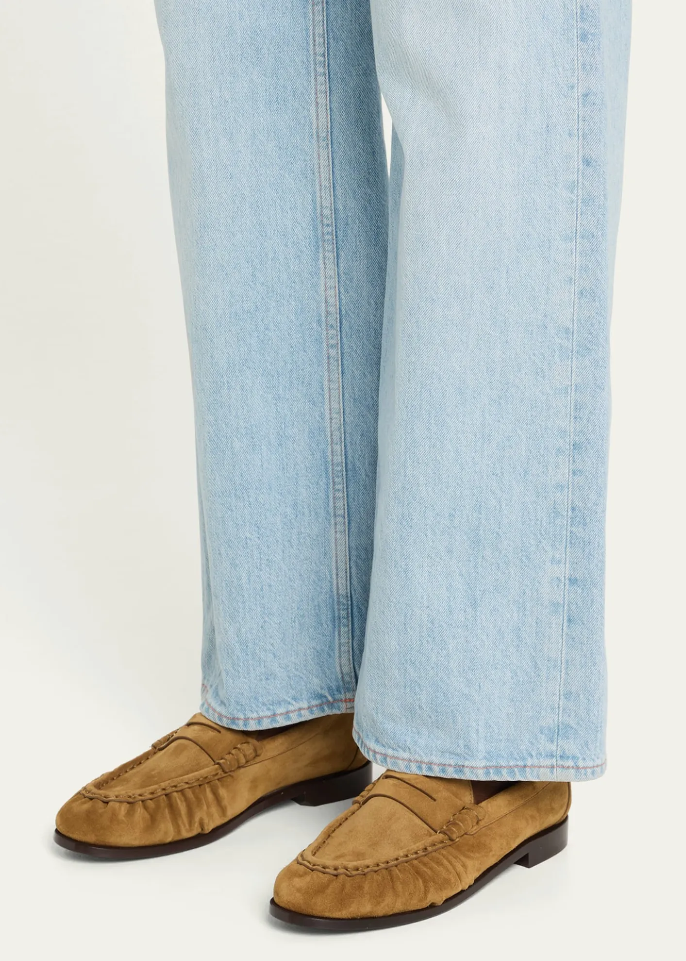 Saint LaurentLe Suede YSL Penny Loafers