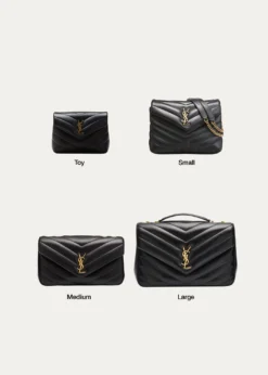 Saint LaurentLoulou Large YSL Chain Shoulder Bag in Quilted Leather