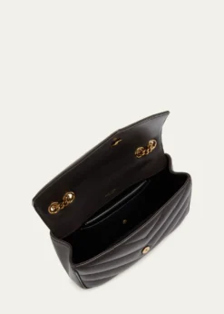 Saint LaurentLoulou Small YSL Shoulder Bag in Quilted Leather