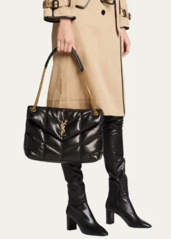 Saint LaurentLou Puffer Medium YSL Shoulder Bag in Quilted Leather