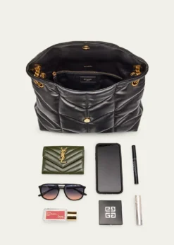 Saint LaurentLou Puffer Medium YSL Shoulder Bag in Quilted Leather