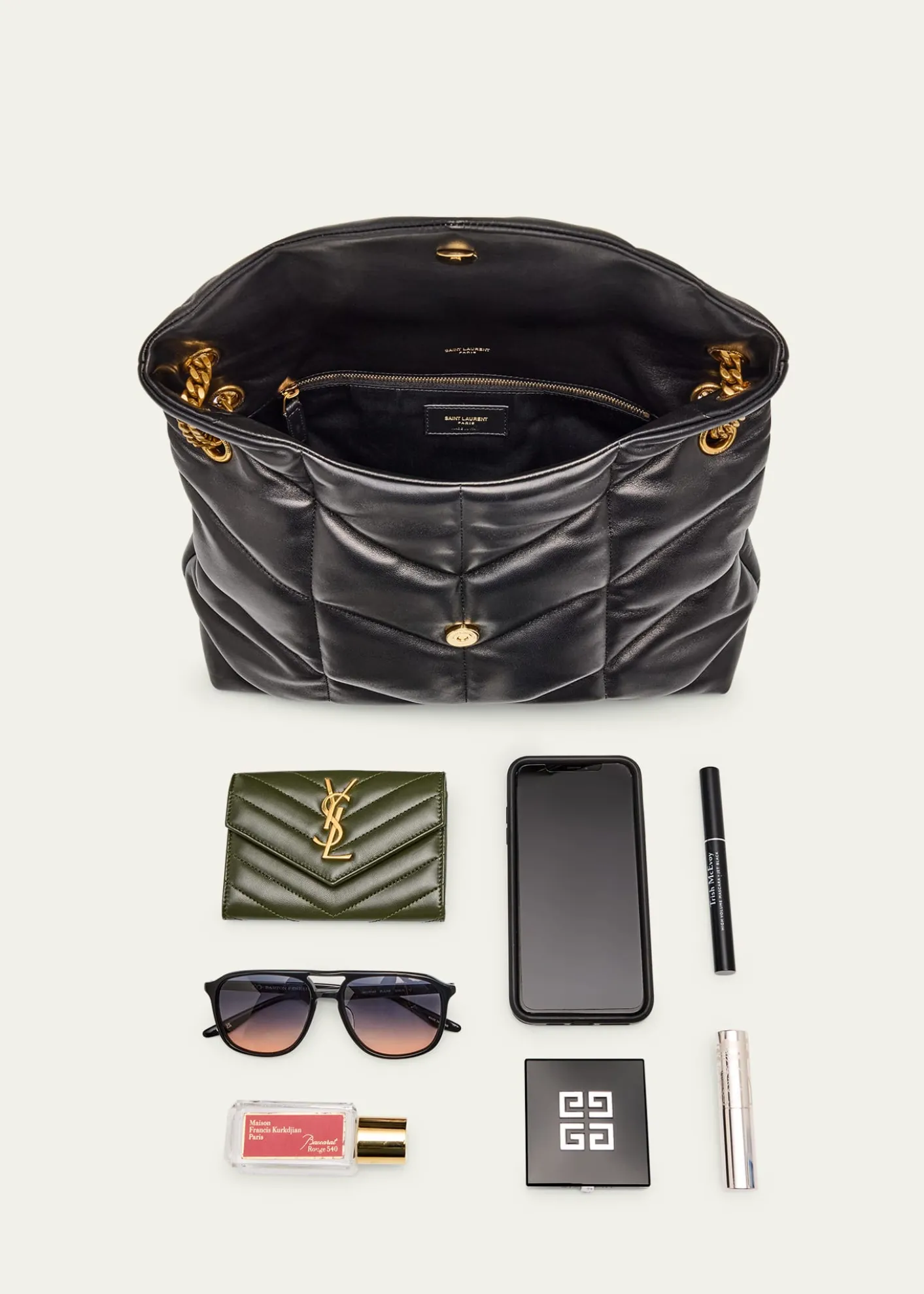 Saint LaurentLou Puffer Medium YSL Shoulder Bag in Quilted Leather