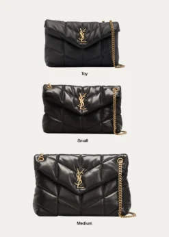 Saint LaurentLou Puffer Medium YSL Shoulder Bag in Quilted Leather