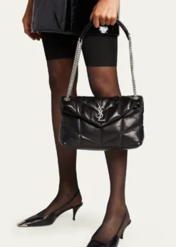 Saint LaurentLou Puffer Small YSL Shoulder Bag in Quilted Leather