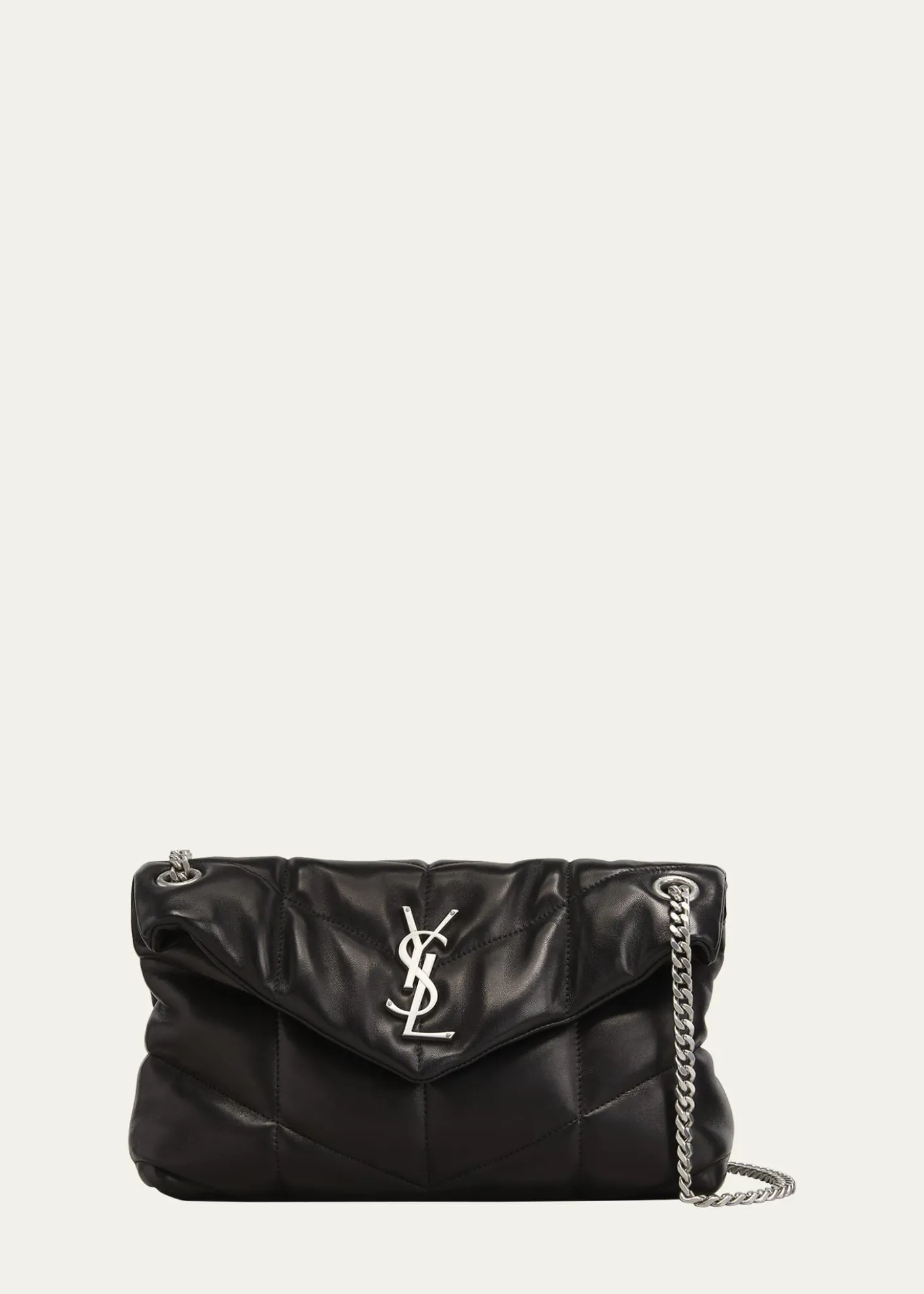 Saint LaurentLou Puffer Small YSL Shoulder Bag in Quilted Leather