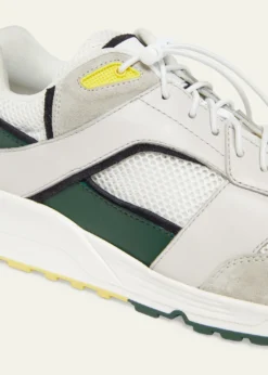 Saint LaurentMen's Bump Low-Top Leather Sneakers